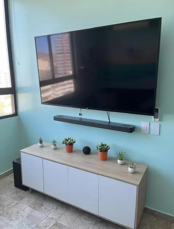 Apartment Para Parejas Elite - Playa Rodadero Nuevo Apto De Lujo Smart Gaira Colombia