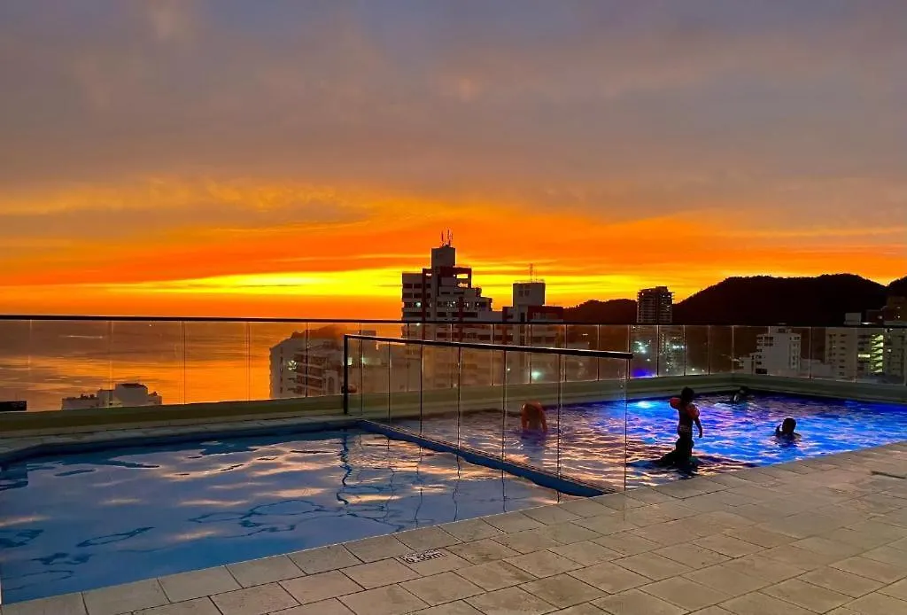 Para Parejas Elite - Playa Rodadero Nuevo Apto De Lujo Smart Gaira Colombia
