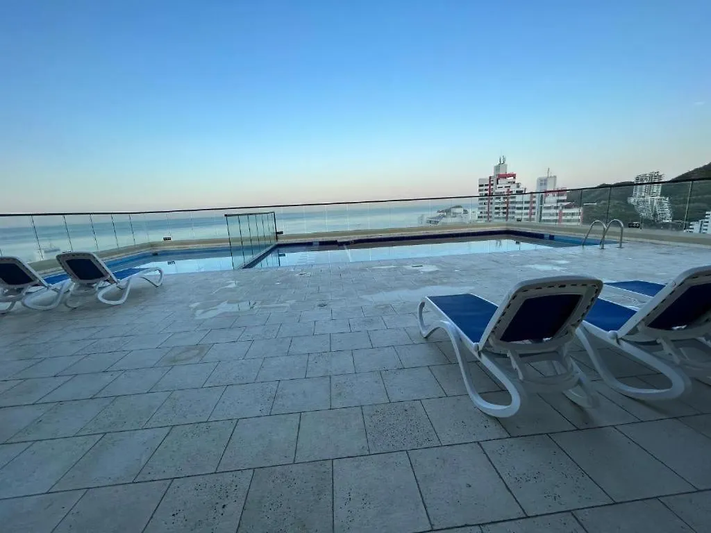 Para Parejas Elite - Playa Rodadero Nuevo Apto De Lujo Smart Gaira
